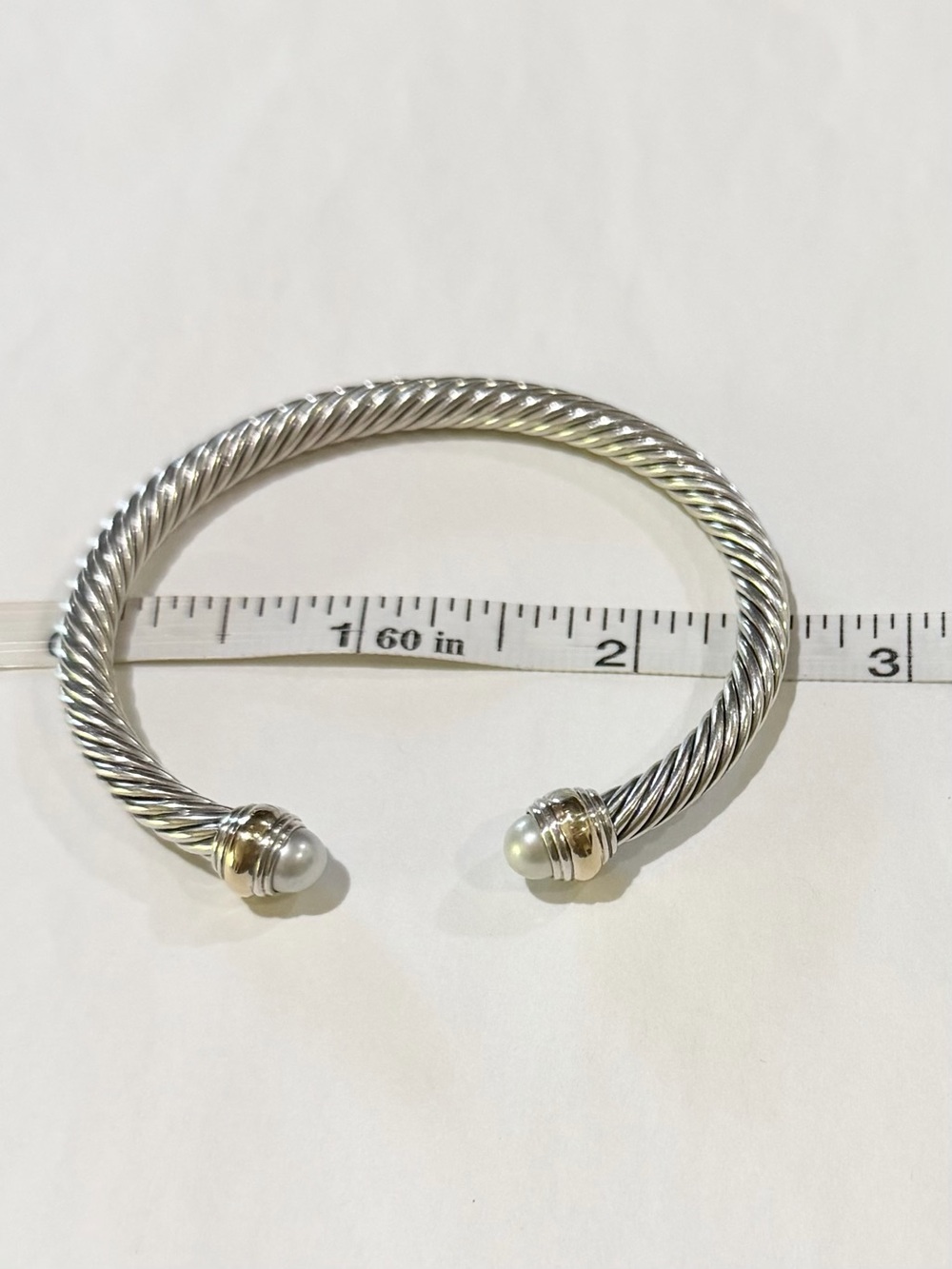 ❤️ David Yurman 5mm Classic Cable Bracelet - Picture 8 of 10